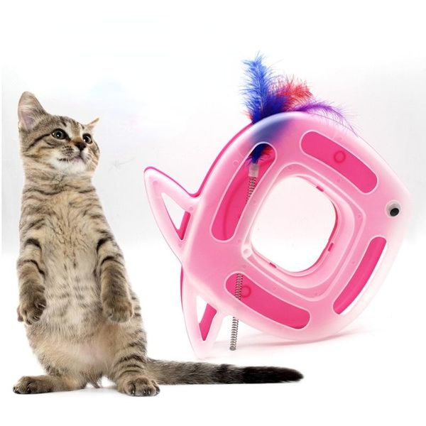 cat toys pet toy fish shape play training amusement tracks disc intelligence disk track ball supplies
cat toys pet toy fish shape play training amusement tracks disc intelligence disk track ball supplies