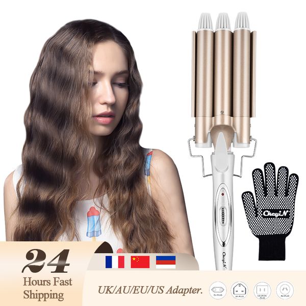 ckeyin 3 barrels professional hair curling iron ceramic triple barrel women curler iron hair wave styling tool dropshipping
ckeyin 3 barrels professional hair curling iron ceramic triple barrel women curler iron hair wave styling tool dropshipping