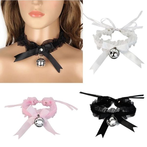 chokers lace choker with bell kitten sweet cute gothic detachable cosplay party adjustable jewelry black pink white, Golden;silver
chokers lace choker with bell kitten sweet cute gothic detachable cosplay party adjustable jewelry black pink white, Golden;silver