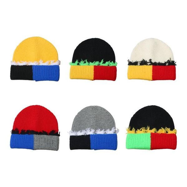 beanies simple color block knitted hat knit cuffed beanie thickened warm travel year l5yb
beanies simple color block knitted hat knit cuffed beanie thickened warm travel year l5yb