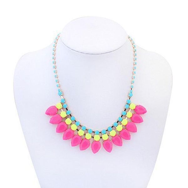 chokers european and american candy color sweet bubble resin drop necklace, Golden;silver
chokers european and american candy color sweet bubble resin drop necklace, Golden;silver