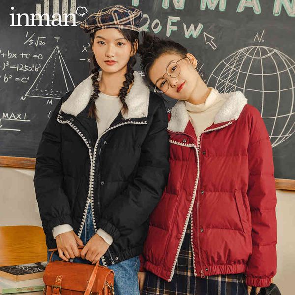 downs winter lamb fur collar women's down jacket retro fashion warm short coat tpmi, Black
downs winter lamb fur collar women's down jacket retro fashion warm short coat tpmi, Black
