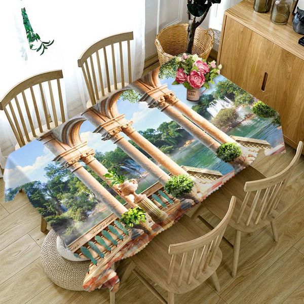 customizable 3d tablecloth outdoors castle pattern washable cloth thicken rectangular and round table for wedding
customizable 3d tablecloth outdoors castle pattern washable cloth thicken rectangular and round table for wedding