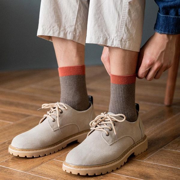 men's socks mens double needle splicing casual breathable crew soft cotton business middle tube high-quality, Black
men's socks mens double needle splicing casual breathable crew soft cotton business middle tube high-quality, Black