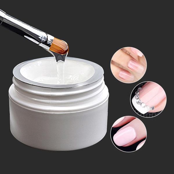 15ml nail extension gel uv potherapy pink white clear builder for nails finger extensions art tools, Red;pink
15ml nail extension gel uv potherapy pink white clear builder for nails finger extensions art tools, Red;pink