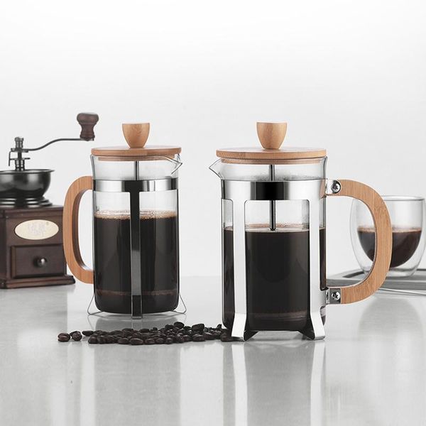 coffee filters french heat-resistant filter presses maker pot glass pots hollow tea teapots with wooden handle xhc88
coffee filters french heat-resistant filter presses maker pot glass pots hollow tea teapots with wooden handle xhc88