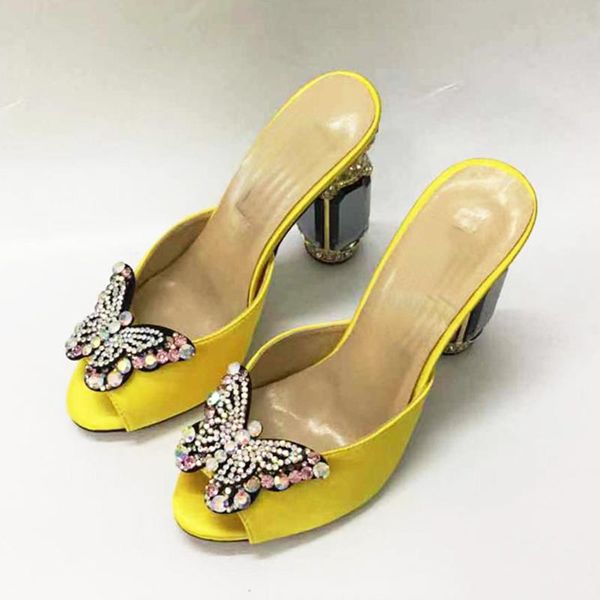 sandals women crystal butterfly knot decor diamond high heels rhinestone dress slippers for ladies summer wedding shoes, Black
sandals women crystal butterfly knot decor diamond high heels rhinestone dress slippers for ladies summer wedding shoes, Black