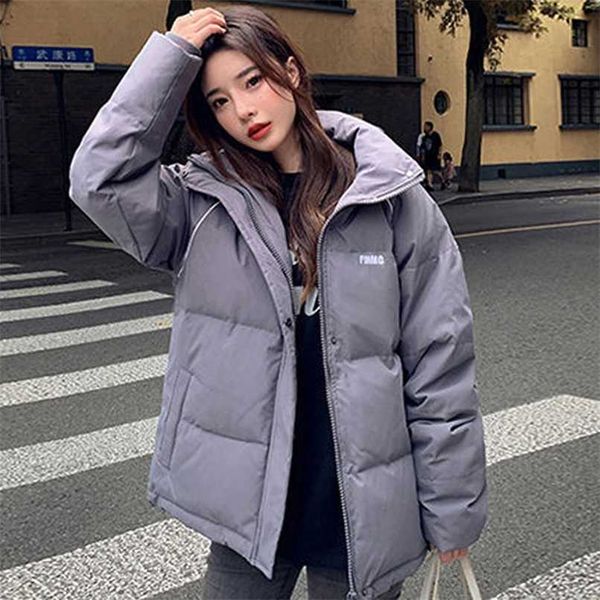 zoki autumn winter puffer jackets women fashion thicken parkas solid warm coats elegant outwear mujer overwear korean 211108, Black
zoki autumn winter puffer jackets women fashion thicken parkas solid warm coats elegant outwear mujer overwear korean 211108, Black