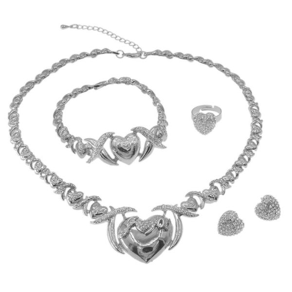earrings & necklace est teddy bear heart silver plated hugs and kisses i love you xoxo jewelry x0148
earrings & necklace est teddy bear heart silver plated hugs and kisses i love you xoxo jewelry x0148