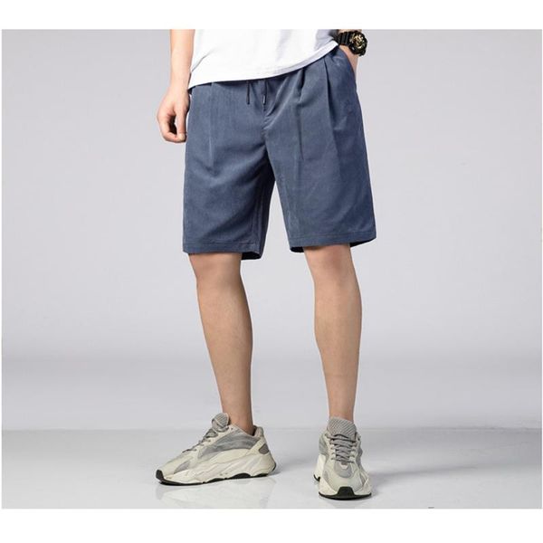 men's shorts summer casual drawstring fashion brand pants, White;black
men's shorts summer casual drawstring fashion brand pants, White;black