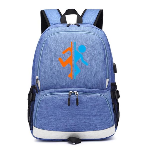 backpack portal companion cube usb charging school bag canvas shoulder bags laptravel rucksack for teenagers
backpack portal companion cube usb charging school bag canvas shoulder bags laptravel rucksack for teenagers