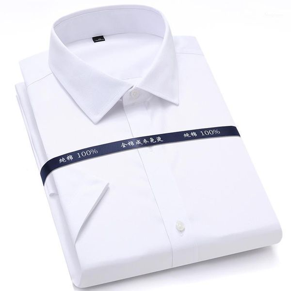 men's dress shirts summer non iron pure cotton mens formal white short sleeve business office regular fit breathable, White;black
men's dress shirts summer non iron pure cotton mens formal white short sleeve business office regular fit breathable, White;black