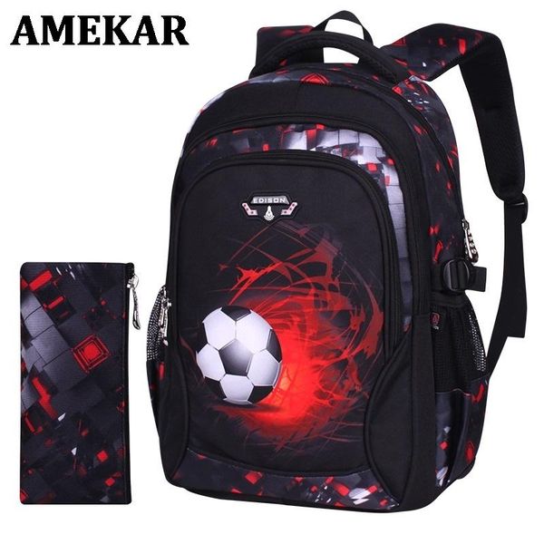 school bags backpack for boy large children printing waterproof football student mochila escolar
school bags backpack for boy large children printing waterproof football student mochila escolar