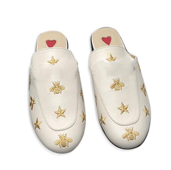 leather slippers for ladies luxury smoking star shoes fashion designer with sheepskin materials, Black
leather slippers for ladies luxury smoking star shoes fashion designer with sheepskin materials, Black