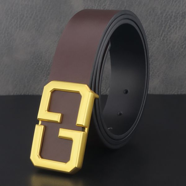 luxury brand belt 3.8cm wide belt men's leather smooth buckle leisure fashion black simple atmospheric trousers, Black;brown
luxury brand belt 3.8cm wide belt men's leather smooth buckle leisure fashion black simple atmospheric trousers, Black;brown