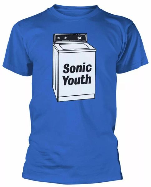 official sonic youth t shirt washing machine blue classic rock band tee new, White;black
official sonic youth t shirt washing machine blue classic rock band tee new, White;black