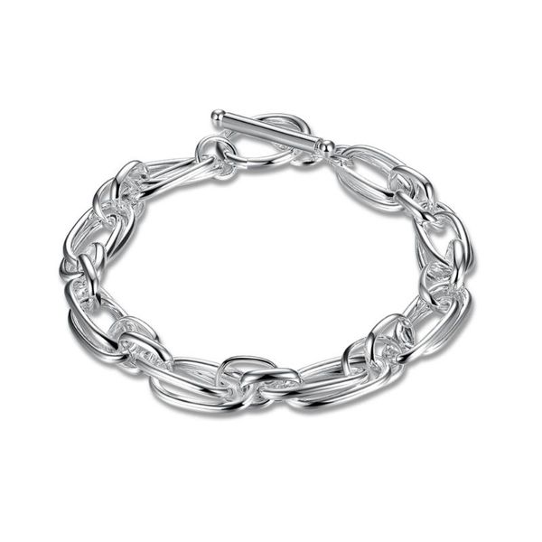 charm bracelets 2021 latest fashion classic jewelry upscale elegant women's simple geometry pure silver bracelet, Golden;silver
charm bracelets 2021 latest fashion classic jewelry upscale elegant women's simple geometry pure silver bracelet, Golden;silver