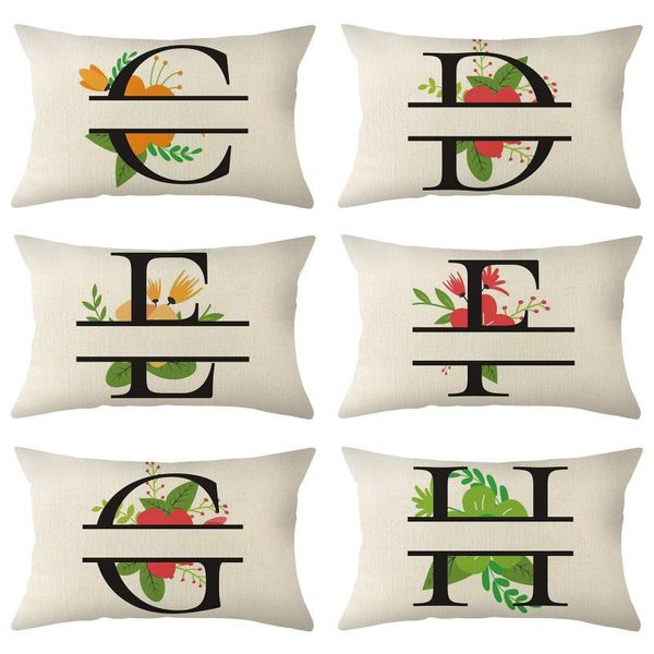 cushion/decorative pillow flower plant decorative covers english alphabet letter cushion cover linen case sofa living room home decor
cushion/decorative pillow flower plant decorative covers english alphabet letter cushion cover linen case sofa living room home decor