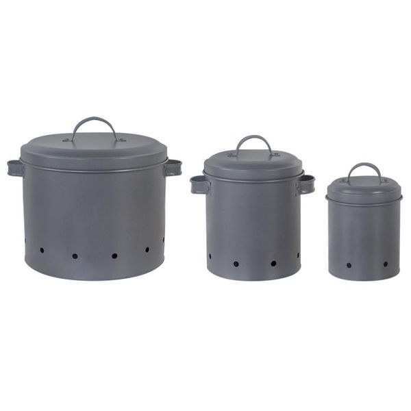 storage bottles & jars 3pcs protective professional home food portable potato onion canisters galvanized iron with lid container practical
storage bottles & jars 3pcs protective professional home food portable potato onion canisters galvanized iron with lid container practical