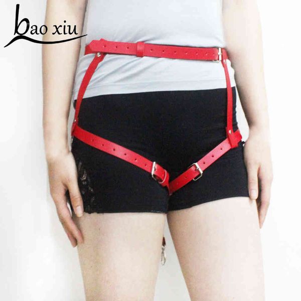 vintage women new harajuku corset red belt faux leather punk hook adjustable ring handmade sock garter bondage straps 210326, Black;brown
vintage women new harajuku corset red belt faux leather punk hook adjustable ring handmade sock garter bondage straps 210326, Black;brown