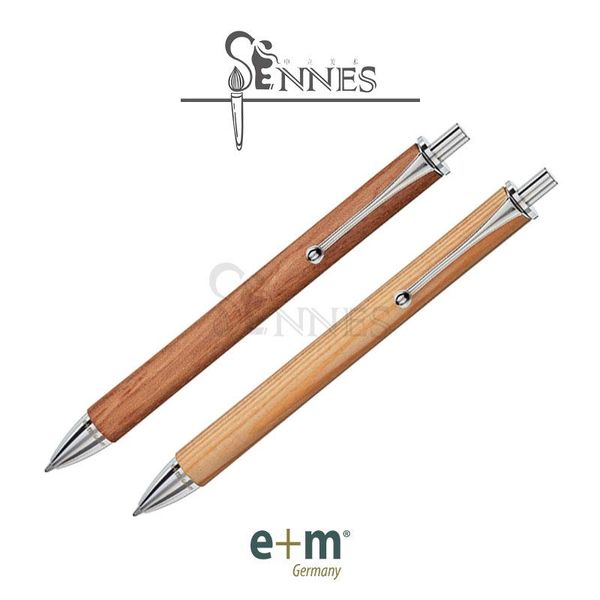 original germany e+m pike style log metal clip ballpoint pen pine / elm ball point office writing signature pens, Blue;orange
original germany e+m pike style log metal clip ballpoint pen pine / elm ball point office writing signature pens, Blue;orange
