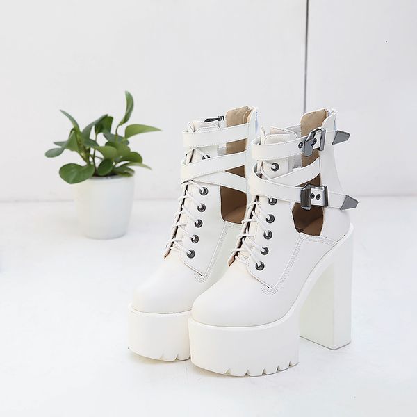 dress shoes ankle strap boots solid slip on waterproof platform women's western thick buckle high heels hollow women vpy8, Black
dress shoes ankle strap boots solid slip on waterproof platform women's western thick buckle high heels hollow women vpy8, Black