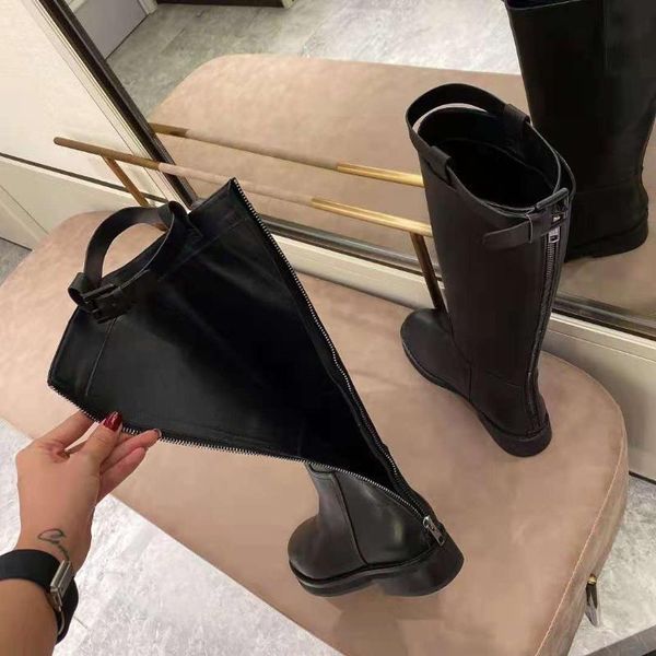 boots vallu winter 2021 high-version leather retro style high-tube flat-bottom comfortable leg-cut leisure motorcycle, Black
boots vallu winter 2021 high-version leather retro style high-tube flat-bottom comfortable leg-cut leisure motorcycle, Black