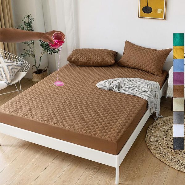sheets & sets solid color waterproof mattress cover,breathable fitted 200x200 180x200,bed sheet with elastic bands,for home bedroom
sheets & sets solid color waterproof mattress cover,breathable fitted 200x200 180x200,bed sheet with elastic bands,for home bedroom