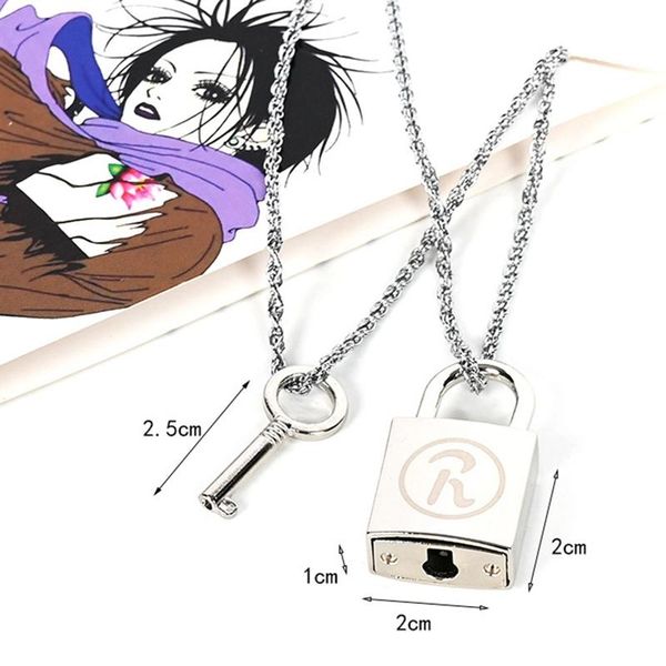 pendant necklaces lover's key&lock alloy fashion metal cosplay accessories cos necklace, Silver
pendant necklaces lover's key&lock alloy fashion metal cosplay accessories cos necklace, Silver