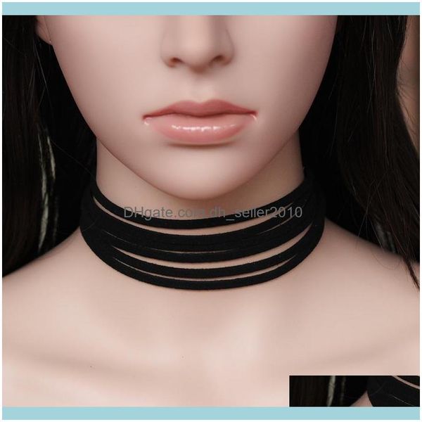 necklaces & pendants jewelryfashion multilayer leather necklace black imitation rope statement choker link chain jewelry for woman chokers d, Golden;silver
necklaces & pendants jewelryfashion multilayer leather necklace black imitation rope statement choker link chain jewelry for woman chokers d, Golden;silver
