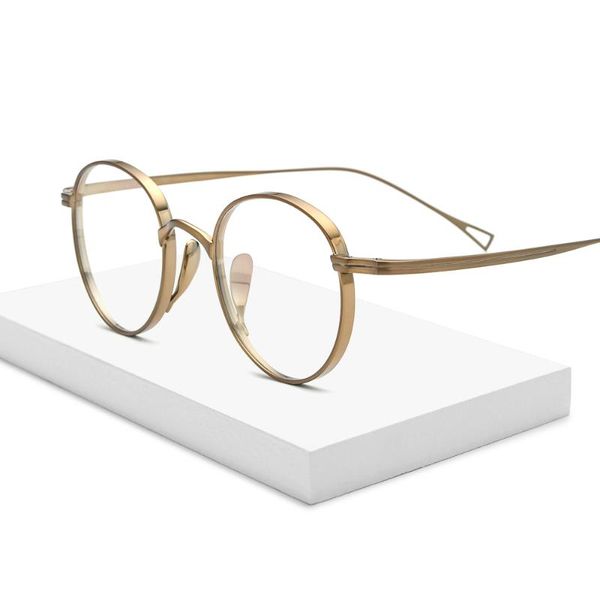fashion sunglasses frames messay pure titanium eyeglasses retro round prescription lenses glasses vintage myopia optical eyewear for men 202, Black
fashion sunglasses frames messay pure titanium eyeglasses retro round prescription lenses glasses vintage myopia optical eyewear for men 202, Black