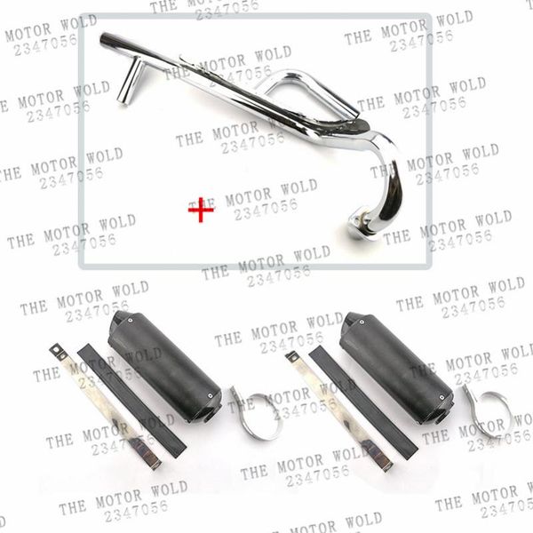 motorcycle exhaust system double muffler tip pipe 28mm for 125 150 160cc dirt pit bike atv black white kayo bse
motorcycle exhaust system double muffler tip pipe 28mm for 125 150 160cc dirt pit bike atv black white kayo bse