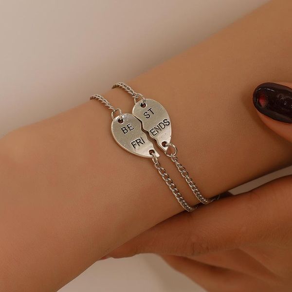 link, chain simple personality star moon love heart ecg bracelet couple heartbeat frequency female jewelry party, Black
link, chain simple personality star moon love heart ecg bracelet couple heartbeat frequency female jewelry party, Black