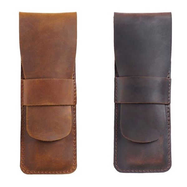 pencil bags 2pcs handmade leather storage bag cowhide fountain pen case holder vintage retro accessories, a & c
pencil bags 2pcs handmade leather storage bag cowhide fountain pen case holder vintage retro accessories, a & c