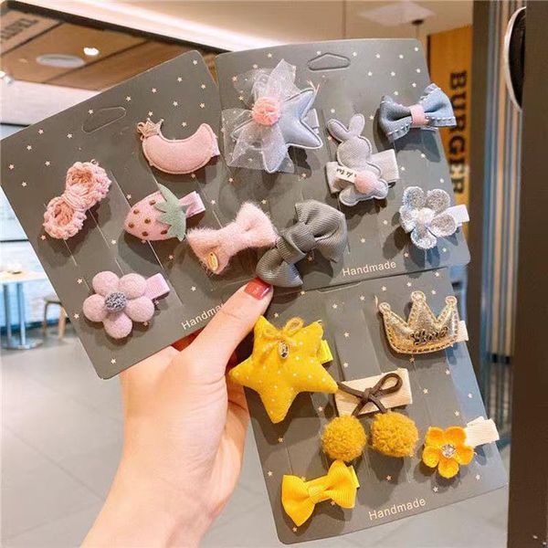 hair clips & barrettes 5 pcs kids' set cute baby hairpins with different decor korean style hairs accessory for girls daily jl, Golden;silver
hair clips & barrettes 5 pcs kids' set cute baby hairpins with different decor korean style hairs accessory for girls daily jl, Golden;silver
