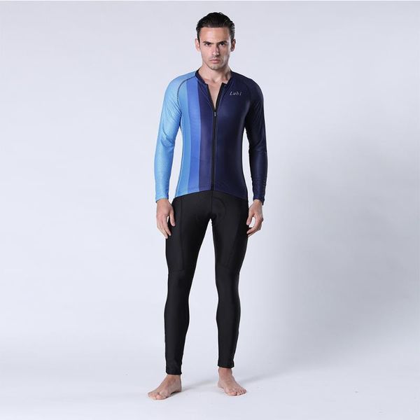 racing sets lubi men cycling jersey long sleeve set pro bicycle bib pants kits riding mountain bike clothes mtb clothing suit breathable, Black;blue
racing sets lubi men cycling jersey long sleeve set pro bicycle bib pants kits riding mountain bike clothes mtb clothing suit breathable, Black;blue