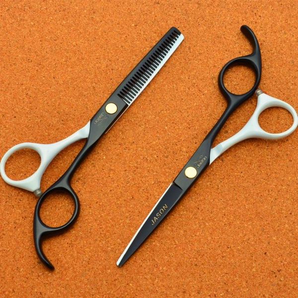 hair scissors 2pcs 5.5'' 16cm brand jason jp 440c white professional human hairdressing cutting shears + thinning j1023
hair scissors 2pcs 5.5'' 16cm brand jason jp 440c white professional human hairdressing cutting shears + thinning j1023