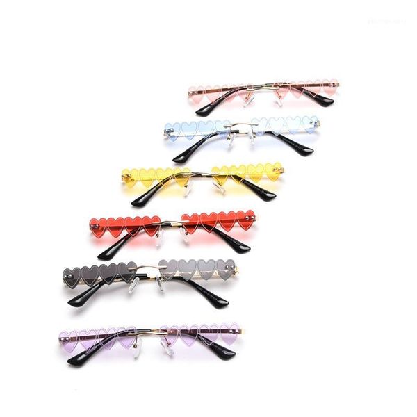 sunglasses 2021 fashion rectangle heart women men personnality party sun glasses female big metal rimless shades nx, White;black
sunglasses 2021 fashion rectangle heart women men personnality party sun glasses female big metal rimless shades nx, White;black