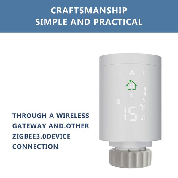 smart home control digital radiator thermostat wifi actuator programmable thermostatic valve temperature controller voice via alexa
smart home control digital radiator thermostat wifi actuator programmable thermostatic valve temperature controller voice via alexa