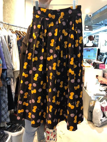 skirts women skirt sweet cherry print retro a - line slim midi girls ladies all-match high waist ropa mujer spring, Black
skirts women skirt sweet cherry print retro a - line slim midi girls ladies all-match high waist ropa mujer spring, Black