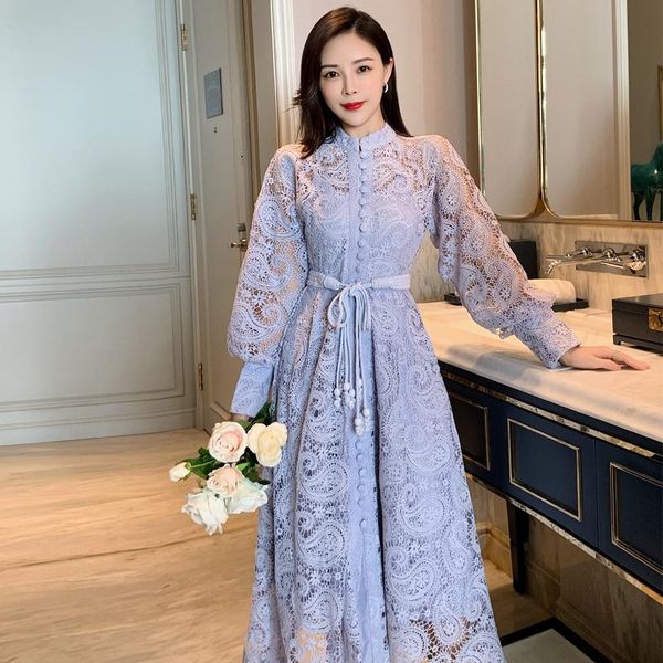 casual dresses runway luxury dress women lantern sleeve hollow out lace embroidered retro longuette woman party, Black;gray
casual dresses runway luxury dress women lantern sleeve hollow out lace embroidered retro longuette woman party, Black;gray