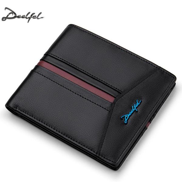 wallets deelfel genuine leather wallet business men cowside male walet with card holder mini mens, Red;black
wallets deelfel genuine leather wallet business men cowside male walet with card holder mini mens, Red;black