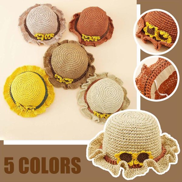 hair accessories toddler kids summer weave bucket hat outdoor flowers children ruffle sun, Slivery;white
hair accessories toddler kids summer weave bucket hat outdoor flowers children ruffle sun, Slivery;white