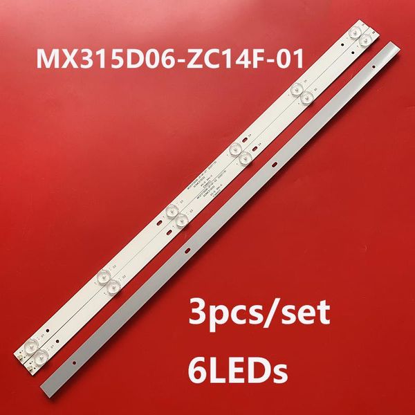 strips 2set=6pcs led backlight strip lamp for sharp le32a 303mx315034 mx315d06-zc14f-01
strips 2set=6pcs led backlight strip lamp for sharp le32a 303mx315034 mx315d06-zc14f-01