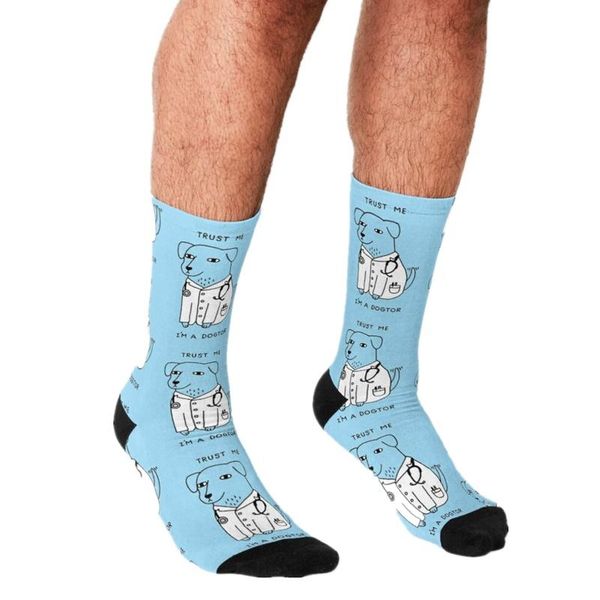 men's socks 2021 funny dogtor cartoons pattern printed hip hop men happy cute boys street style crazy for, Black
men's socks 2021 funny dogtor cartoons pattern printed hip hop men happy cute boys street style crazy for, Black