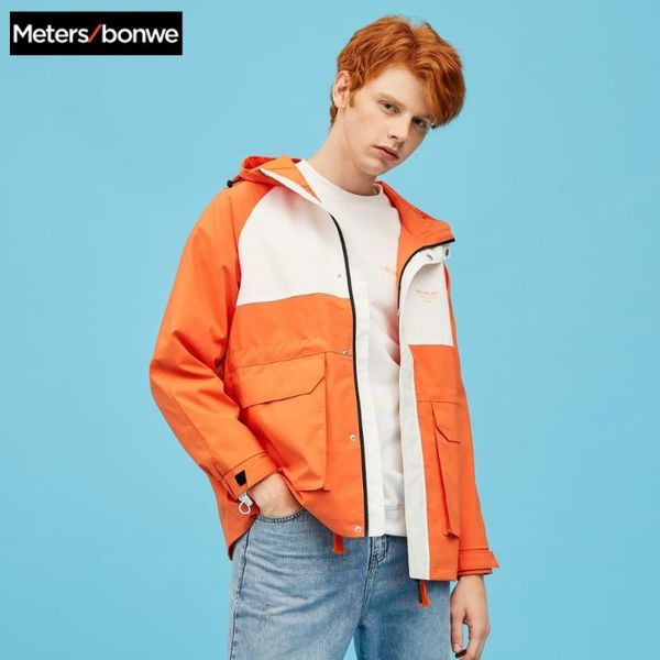 men's jackets metersbonwe 2021 casual hooded male fashion sports jacket splice street multi pocket stand collar, Black;brown
men's jackets metersbonwe 2021 casual hooded male fashion sports jacket splice street multi pocket stand collar, Black;brown