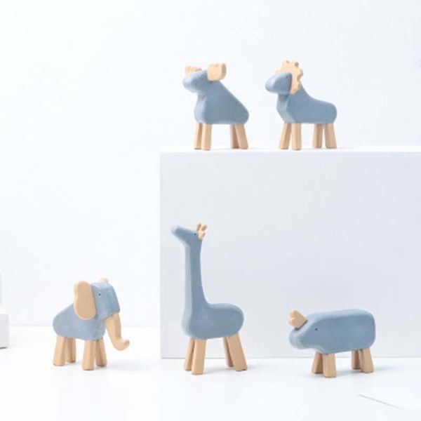 decorative objects & figurines cute lion elephant animals figurine wooden resin ornaments craft kids children room deskdecoration gift h
decorative objects & figurines cute lion elephant animals figurine wooden resin ornaments craft kids children room deskdecoration gift h