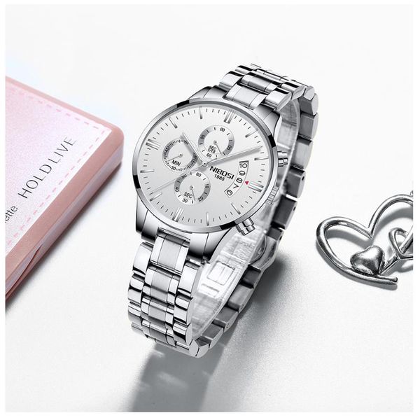 wristwatches nibosi womens watches luxury brand quartz watch women fashion causal dress bracelet female clock wristwatch, Slivery;brown
wristwatches nibosi womens watches luxury brand quartz watch women fashion causal dress bracelet female clock wristwatch, Slivery;brown