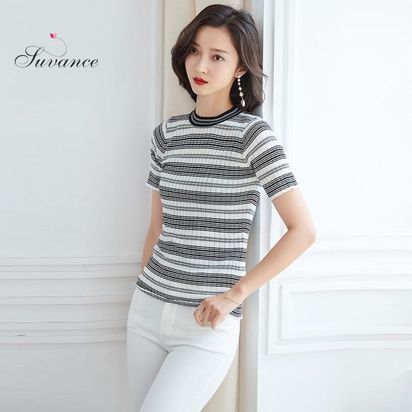 women's sweaters suvance 2021 spring summer office lady knitted o neck 2 striped color s-xl fashion women thin sweater jl-hy1910, White;black
women's sweaters suvance 2021 spring summer office lady knitted o neck 2 striped color s-xl fashion women thin sweater jl-hy1910, White;black