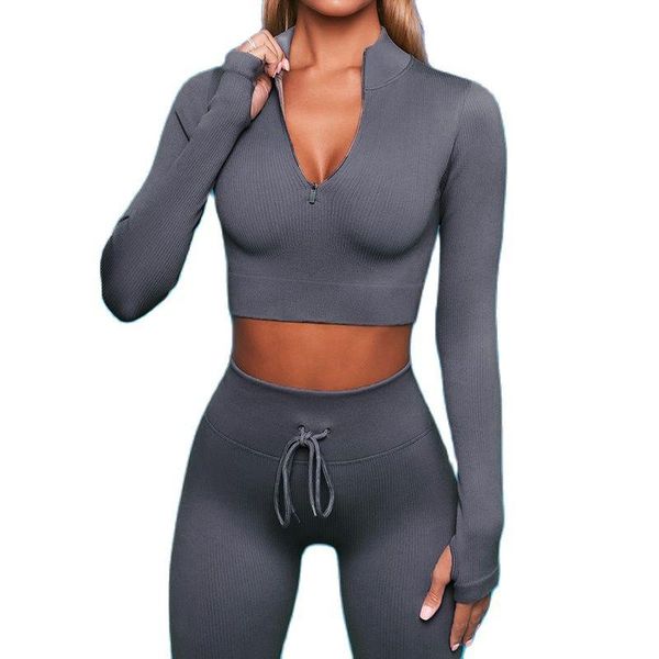 yoga outfit gym seamless set 2 pieces women's long sleeve crop sports leggings fitness suit clothing sportswear tracksuit 2021
yoga outfit gym seamless set 2 pieces women's long sleeve crop sports leggings fitness suit clothing sportswear tracksuit 2021